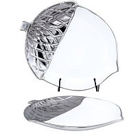 Блюдо порцеляна "Silver acorn" 10" (25.4см) Stenson MC6160