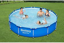 Каркасний басейн Bestway 56706 (76*366 см., об'єм: 6 503 л., серія: Steel Pro)