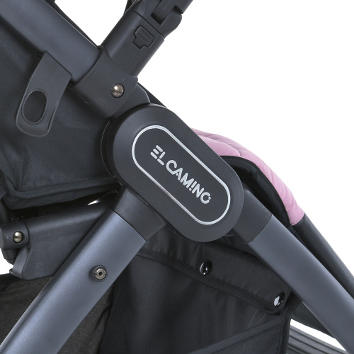 Коляска дитяча прогулянкова El Camino ME 1053-3 DYNAMIC PRO Mauve Pink фото 14