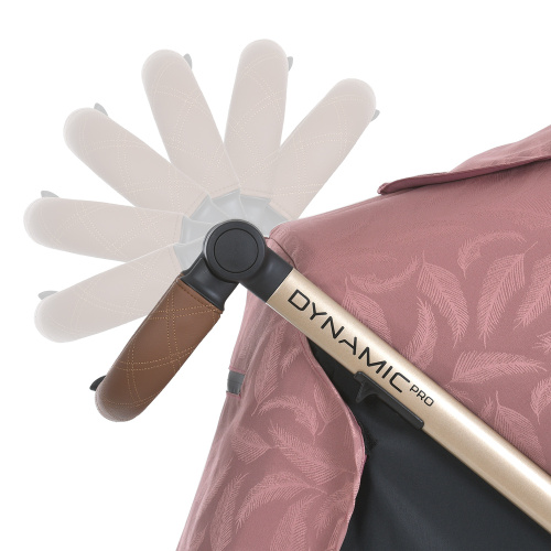 Коляска дитяча прогулянкова El Camino ME 1053G-2 DYNAMIC PRO Special Pink фото 16