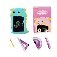 Дошка для малювання 2688 - MD1 LCD - екран, кольоровий малюнок, 2 стилуси, 3 лінійки, в коробці