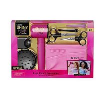 Набір перукаря 626008 8 елементів, функціональний фен, 2 насадки, ножиці, заколки, накладна кишеня, в коробці