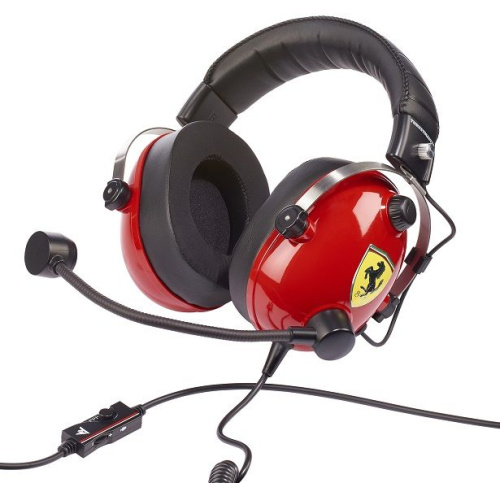 Картинка  Гарнитура Thrustmaster  T.Racing Scuderia Ferrari Edition Gaming (4060105) от магазина cd-market фото 4