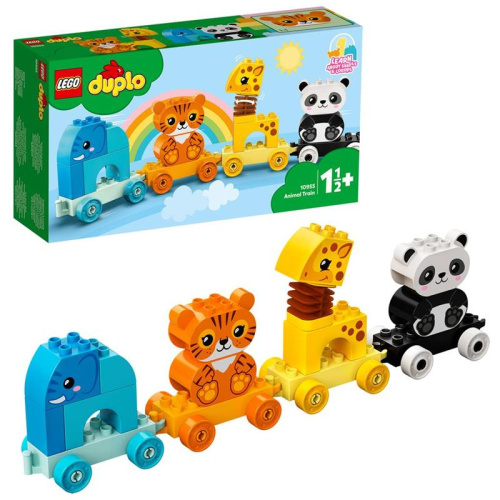 Картинка  Конструктор LEGO DUPLO Потяг із тваринами  (10955) от магазина cd-market