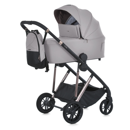 Коляска дитяча прогулянкова El Camino ME 1190 COIL Cloud Beige (універсальна, 2в1)