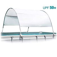 Тент-парасолька для басейну Intex 28054 (180*376 см., для каркасних басейнів не більше 366 см, захист від сонця та дощу, стійкий до вітру)