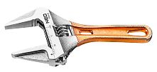 Картинка  Ключ разводной Neo Tools  короткий кованный 156 мм, рабочий диапазон 0-43 мм (03-021) магазин cd-market