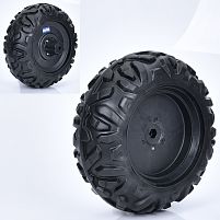 Колесо для дитячого електроквадроцикла Bambi Racer M 6060-EVA WHEEL (заднє, Ø36 см, ↔12 см, EVA, адаптер під редуктор)