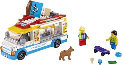 Картинка  Конструктор LEGO City Фургон із морозивом (60253) от магазина cd-market фото 3