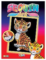Картинка  Набор для творчества Sequin Art RED Tia Tiger SA1413 магазин cd-market
