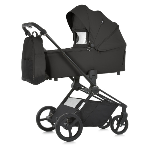 Коляска дитяча прогулянкова El Camino 2в1 ME 1091-1 PERSONA Total Black (універсальна, 2в1)