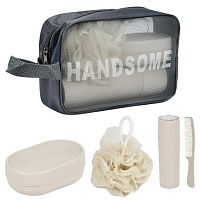 Косметичка дорожня "Handsome" 5пр/наб 21*13*6см Stenson R97542