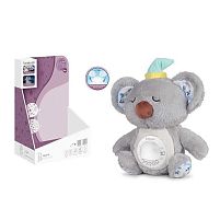 Нічник FM 666-76 “Коала”, сплюшка, дихає, проєктор, 3 накладки, підсвічування, мелодія, звуки, в коробці