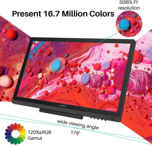 Картинка  Графічний монітор Huion Kamvas 20 (GS1901_HUION) от магазина cd-market фото 10