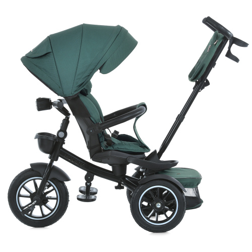 Велосипед дитячий триколісний El Camino ME 1193 Green «MODENA» (колеса: передні Ø10.2"/задні Ø9"/гума, рама: сталь, батьк. ручка, до 30 кг) фото 5