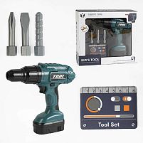 Набір инструментів T 112 на батарейках, 3 насадки, реверс режим, в коробці