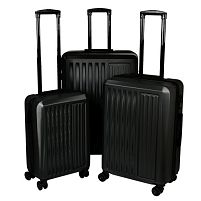 Валіза пластик 20/24/28'' 3шт/наб Stenson R33424-BL