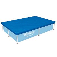 Тент (накриття) Bestway 58103 (для прямокутних каркасних басейнів ▭ 150*221 см)