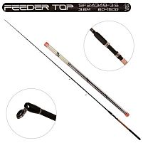 Спінінг короповий штекерний фідер "Feeder top" 3.6м  100-180г 3+3к Stenson SF24348-3.6