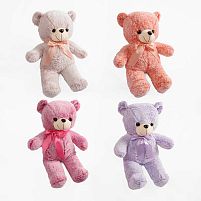 М`яка іграшка M 18538 4 кольори, “Ведмедик”, висота: 58 см, ВИДАЄТЬСЯ МІКС