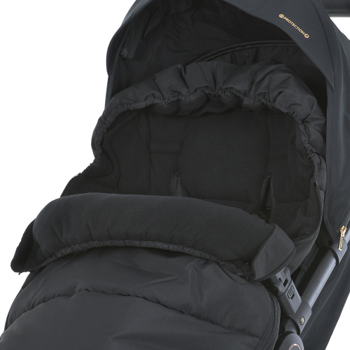 Конверт у дитячу прогулянкову коляску El Camino ME 1131 Footmuff Plus Black фото 5