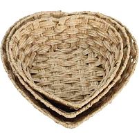 Кошик плетений "Woven Grace" 28см Stenson R41291-28