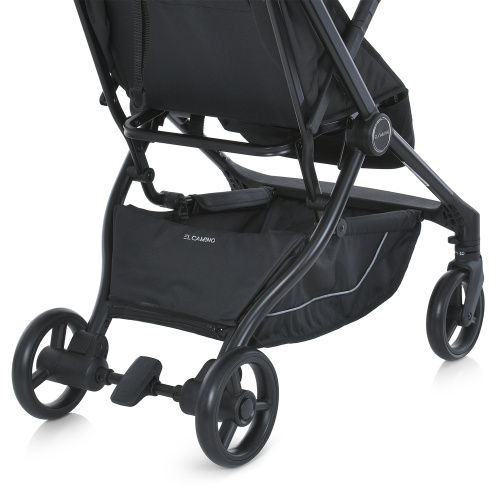 Коляска дитяча прогулянкова El Camino ME 1118 MUSE Khaki Green (колеса 5,7"/6,5"/EVA, бампер, ремінь, футкавер, навіс, кошик, автоскладання) фото 13