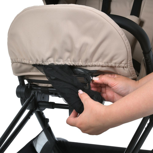 Коляска дитяча прогулянкова El Camino 2в1 ME 1091-1 PERSONA Pearl Beige (універсальна, 2в1) фото 15