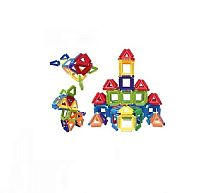 Конструктор 9909 A-1 елементи зі “щіточками”, геометричні фігури, зміна куту нахилу, в пакеті