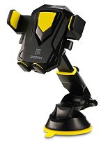 Картинка  Держатель автомобильный для смартфонов Remax Transformer Holder black+yellow (RM-C26-BLACK+YELLOW) магазин cd-market