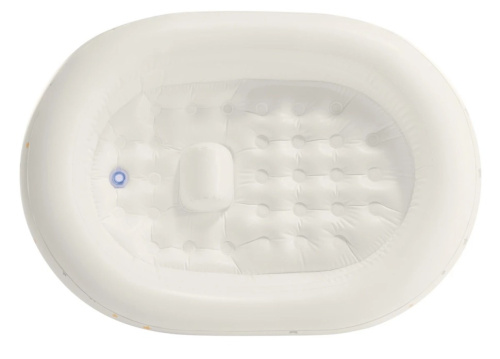 Дитяча надувна ванна Intex 48523 «Зіркочка» (25*66*89 см, надувне дно, насос, серія: Kidz Air Mattress) фото 4