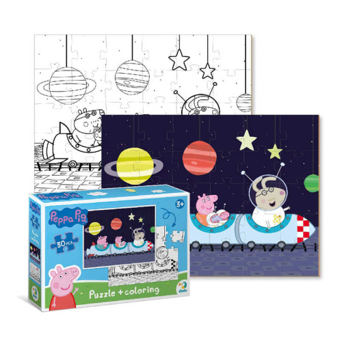 Пазл-розмальовка 2в1 "Peppa Pig" 200117 "Dodo". 30 елементів
