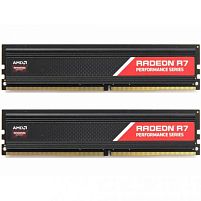 Картинка  Пам'ять до ПК AMD DDR4 2400 8GB KIT (4GBx2) Heat Shield (R7S48G2400U1K) магазин cd-market