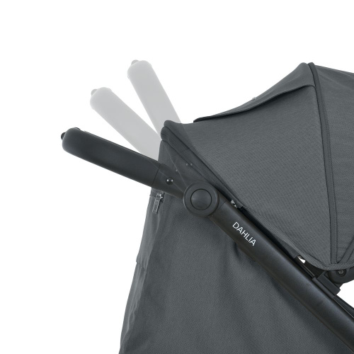 Коляска дитяча прогулянкова El Camino ME 1181 DAHLIA Volcanic Gray фото 12