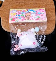 Гра антистрес C 71238 ЦІНА ЗА 14 ШТУК В БЛОЦІ, "Хом’як", волохатий, висота 5 см, м'які кульки, в коробці