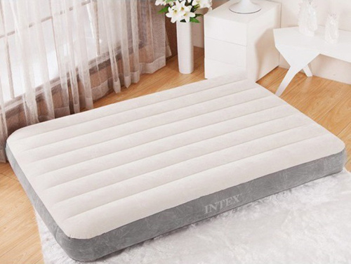 Надувний матрац Intex 64101 «Dura-Beam» (25*99*191 см, одномісний, до 136 кг) фото 7
