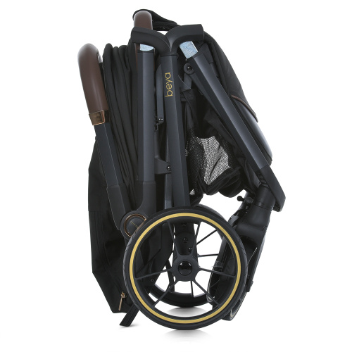 Коляска дитяча прогулянкова El Camino ME 1127-G BEYA Black фото 7