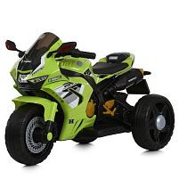 Електромотоцикл дитячий триколісний Bambi Racer M 6220ELR-5 (колеса: Ø9,8"/EVA, акк. 12V/4,5Ah, мотор: 2*12V/35W, до 7 км/г, до 25 кг)