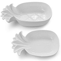 Салатник порцеляна "Ананас" 22.5*13.5*5см Stenson MC3559-8.5