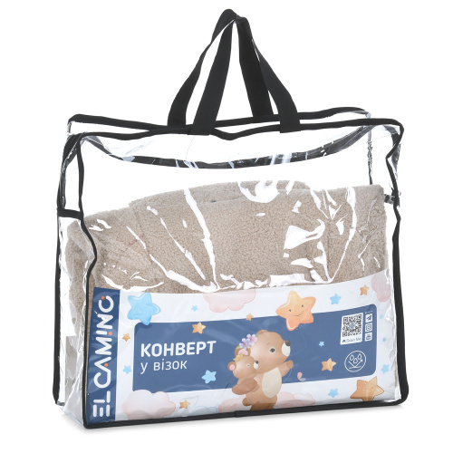 Конверт у дитячу прогулянкову коляску El Camino ME 1132 Footmuff Teddy Bear фото 5