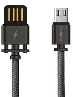 Картинка  Кабель Remax Dominator Fast MicroUSB Data/Charge 1M, black (RC-064M-BLACK) магазин cd-market