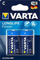 Картинка  Батарейка VARTA LONGLIFE POWER C BLI 2 ALKALINE (04914121412) магазин cd-market