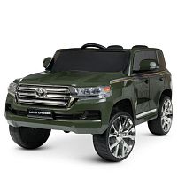Електромобіль дитячий Bambi Racer JJ2022EBLR-10(24V) «Toyota Land Cruiser» (колеса Ø10.2/EVA, акк: 24V/5Ah, мотор: 2*24V/25W, до 7 км/г, до 35 кг)