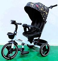 Велосипед 9155 / 319-22 BestTrike "Marco" поворотне сидіння, складне кермо, колеса з прогумованим PU, кошик, телескопічна ручка, фара музична
