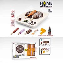 Плита 6907 A "Барбекю", розмір: 14.5х18х3 см, мелодія, підсвічування, продукти, в коробці