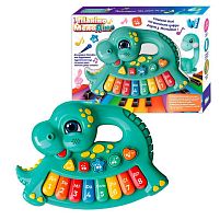 Піаніно музичне 62306 "WToys", ОЗВУЧУВАННЯ УКРАЇНСЬКОЮ МОВОЮ, музичні ноти, цифри, мелодії, пісні, підсвічування, в коробці