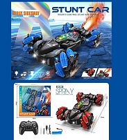 Машина на радіокеруванні 888-32 2 види, акумулятор 3.7 V, пульт керування, звуки, музика, підсвічування, парогенератор, роликові колеса, в коробц