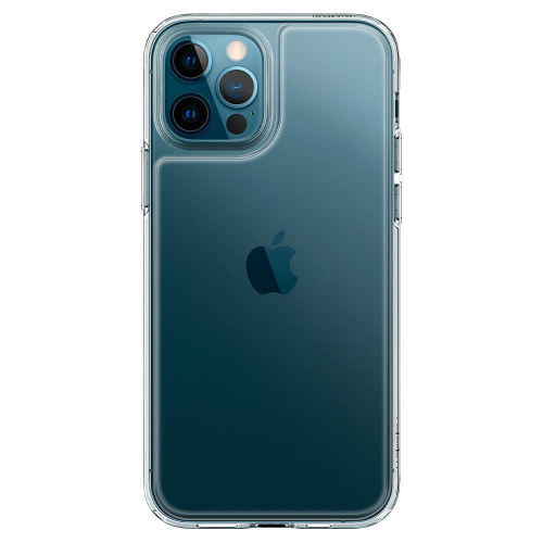 Чохол Spigen для iPhone 12/12 Pro Quartz Hybrid, Crystal Clear (ACS01705) фото 2