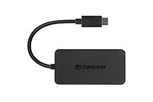 Картинка  Хаб Transcend USB Type-C HUB 4 ports (TS-HUB2C) магазин cd-market