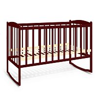 Ліжечко-гойдалка дитяча - колір шоколад "Проста" в пакеті